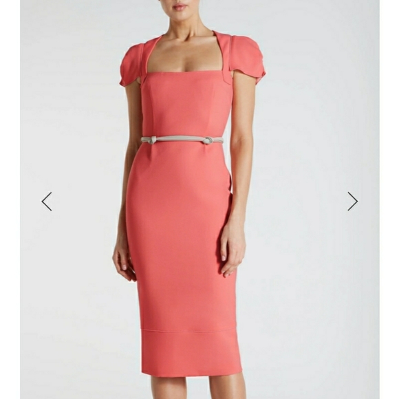 **SOLD** Roland Mouret GALAXY Dress, US12 runs small, Rose - Picture 7 of 15